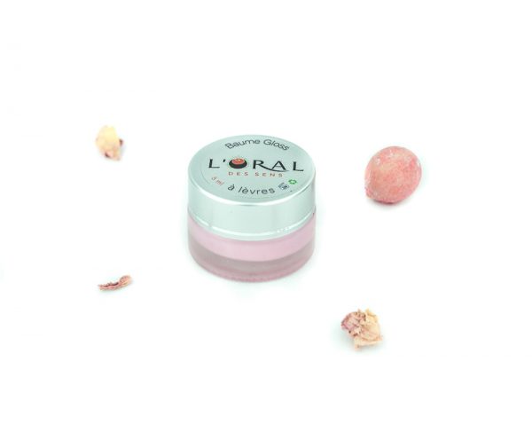 Baume Gloss à lèvres Éclat de Rose hydratant