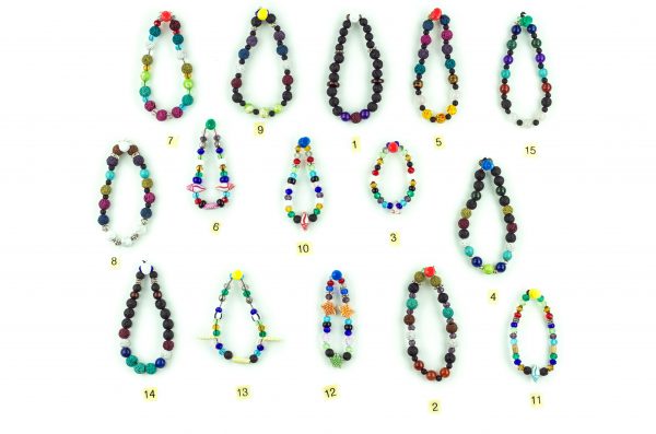 Bracelets 1 à 15