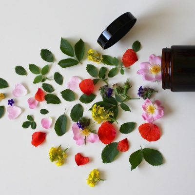 natural cosmetics, cosmetics, flowers